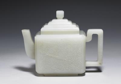 图片[2]-Jade tea pot, Qing dynasty (1644-1911)-China Archive